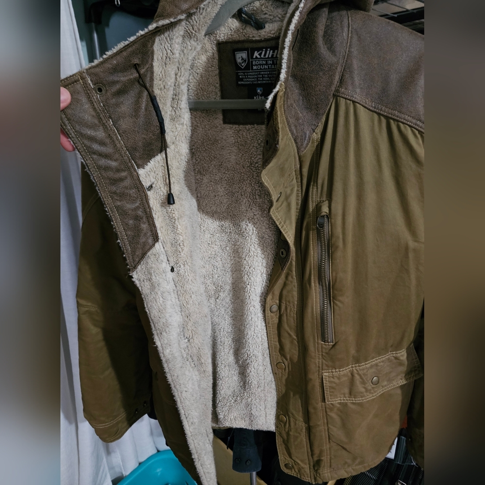 Kuhl Arktik jacket medium olive mens